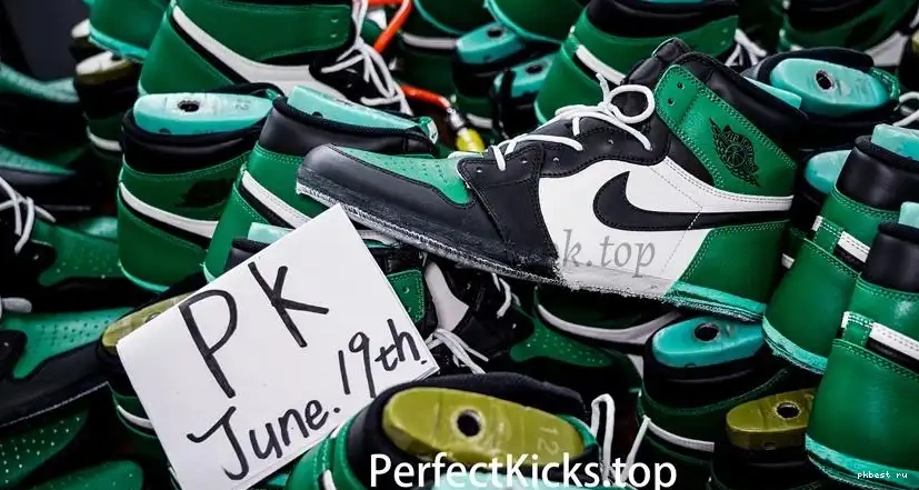 READY RETAIL Jordan MATERIALS Retro Pine GOD Green SHIP PK 1 TO High 0506